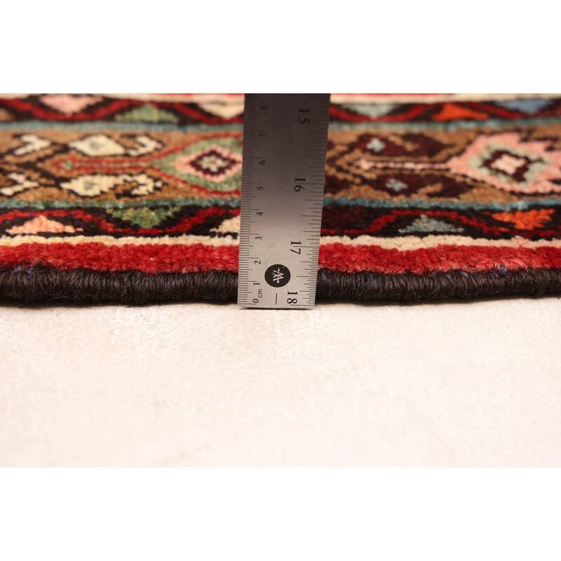 ECARPETGALLERY Hand-knotted Anadol Red Wool Rug - 3'9 x 5'3