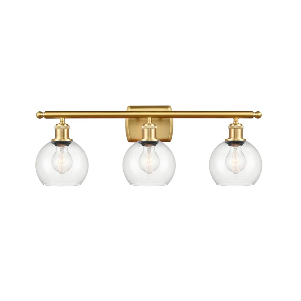 Innovations Lighting Athens 3 Light 26" Bath Vanity Light - 6" Shade