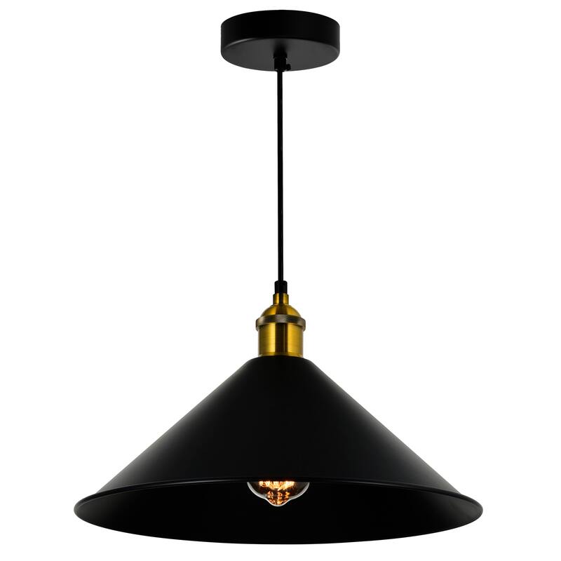 Brave 1 Light Black Mini Pendant