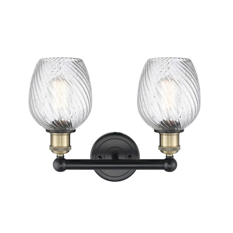 Innovations Lighting 616-2W-12-14 Salina Vanity Salina 2 Light 14"