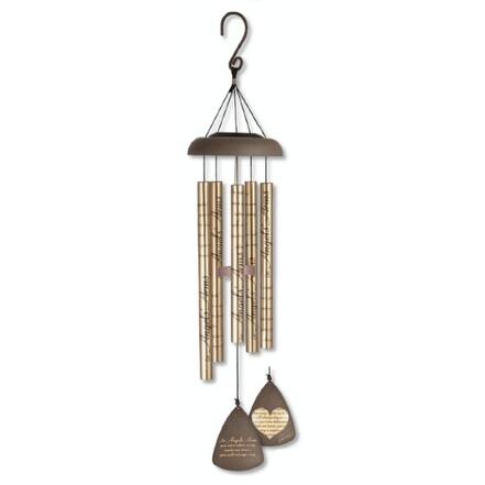 Shop 30 Sonnet Sounds Angels Arms Solar Led Lighted Outdoor Wind Chimes On Sale Overstock 17884449
