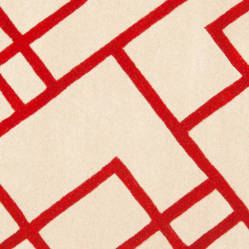 SAFAVIEH Handmade Soho Gulsevim Deco N.Z. Wool Rug