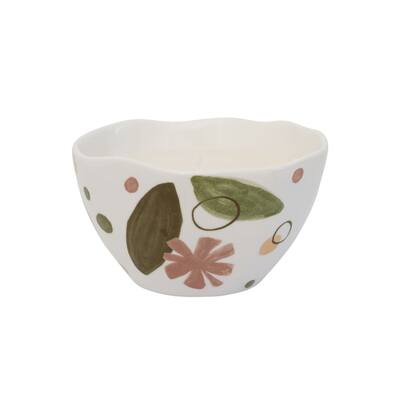 Good Morning Bowl With Wax Expressive In Gift Pack - Multi Co + gold
