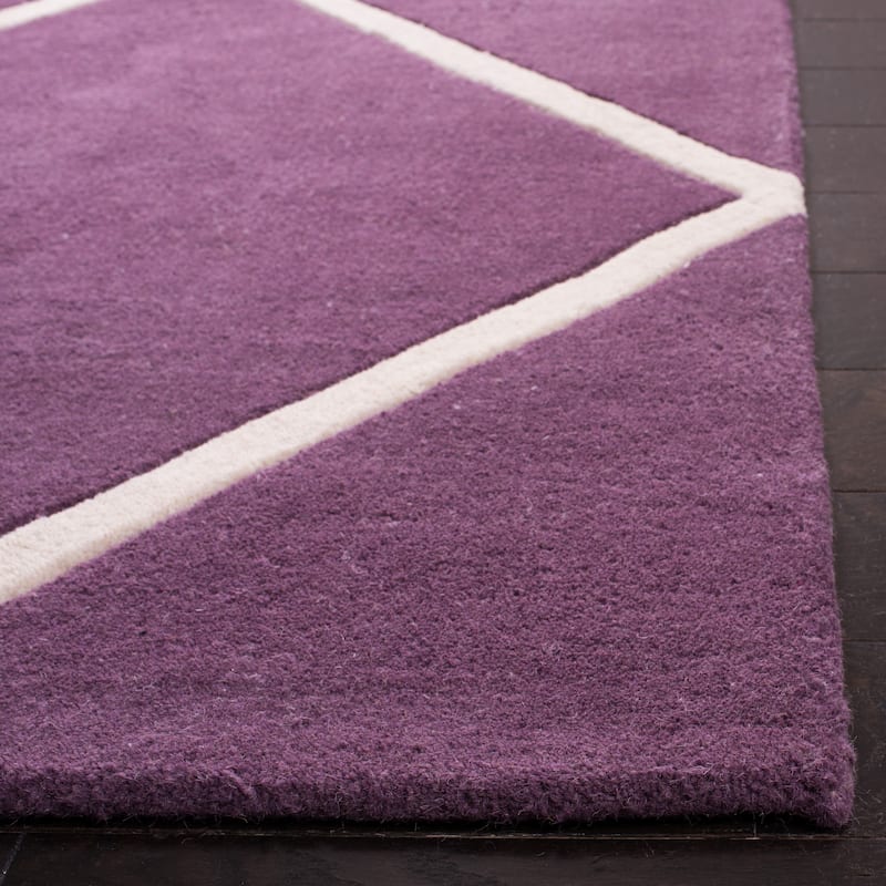 SAFAVIEH, Handmade Chatham Ezzelina Modern Moroccan Wool Rug