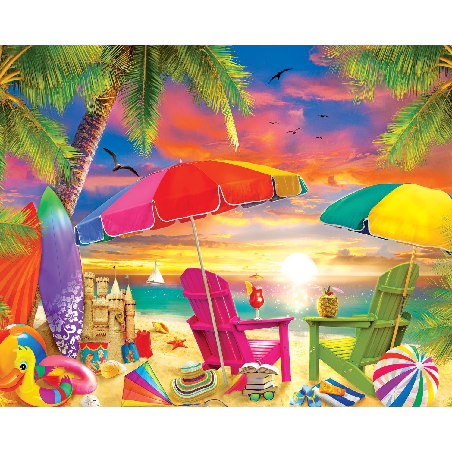 Masterpieces Artist Gallery 12-Pack Jigsaw Puzzles - Bed Bath