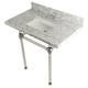Option Carrara Marble / Polished Chrome