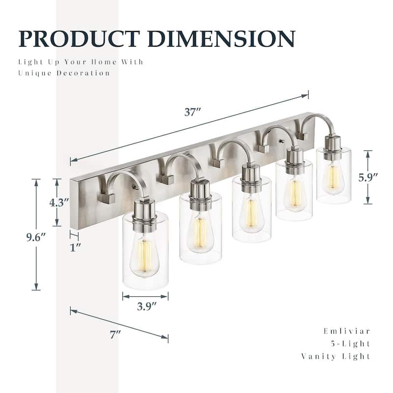 Bathroom Vanity Light Fixtures - Farmhouse Wall Light for Bathroom