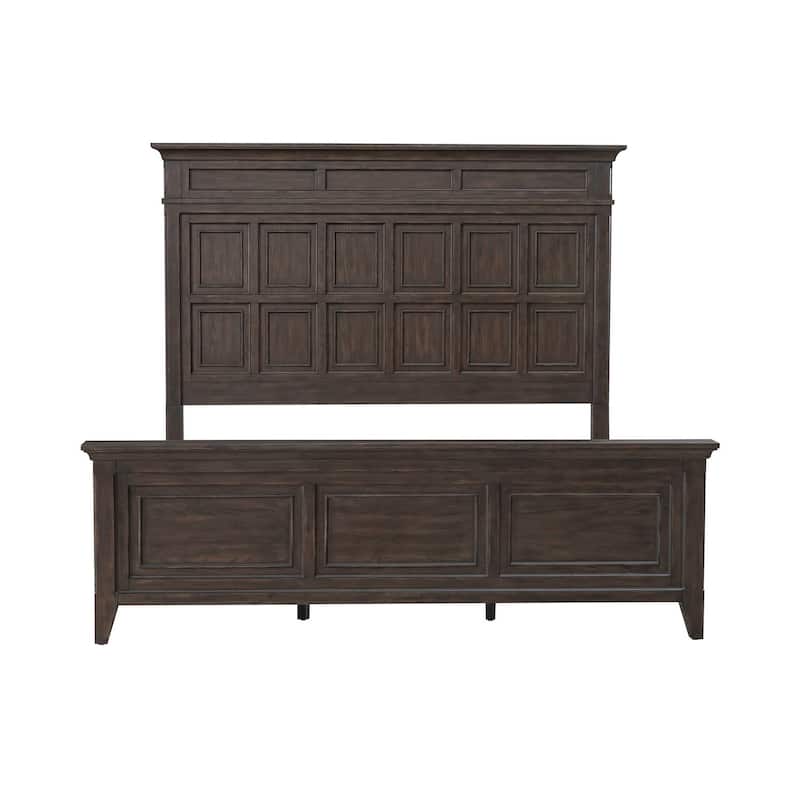 Liberty Furniture Paradise Valley Queen Panel Bed, Dresser & Mirror, Chest