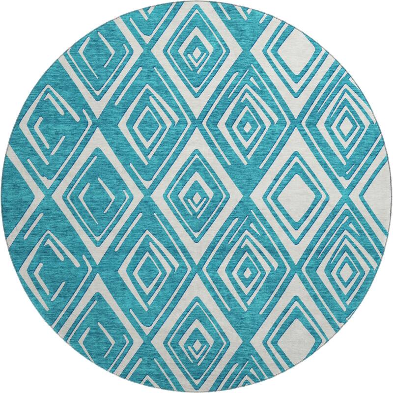 Premium Washable Super Soft Diamond Cascade Mayfield Rug