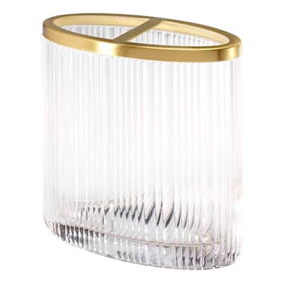 Nicole Miller Louise Toothbrush Holder - Clear - Toothbrush Holder