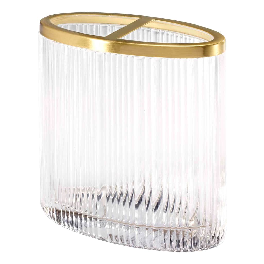 Nicole Miller Louise Toothbrush Holder - Clear - Toothbrush Holder