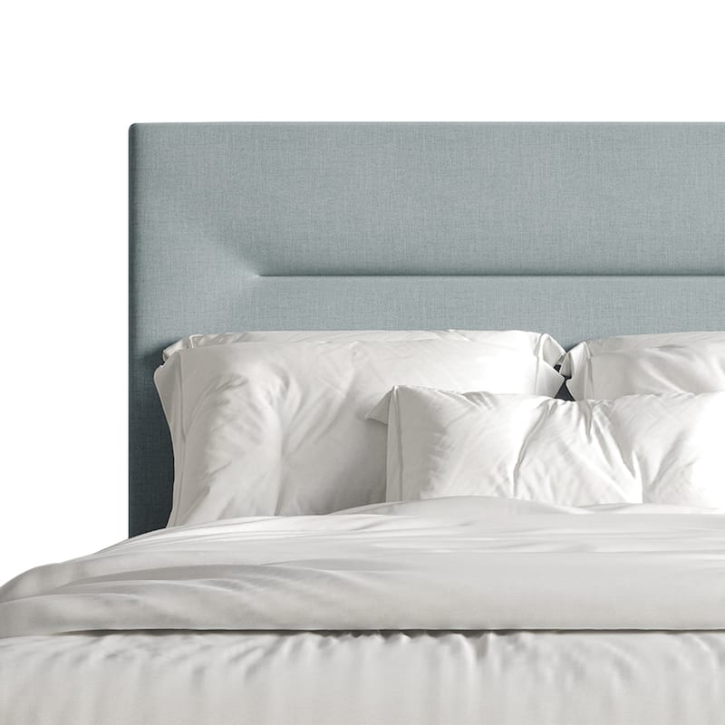 CraftPorch Simple and Clean Linen Upholstered Bed