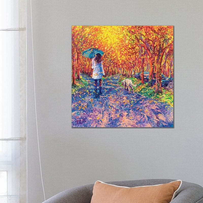 iCanvas "Windy White Coats" by Iris Scott Canvas Print - 26x26x1.5