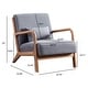 preview thumbnail 129 of 142, Aston Modern Solid wood Accent Chair for Living Room