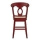 preview thumbnail 65 of 79, Eleanor Napoleon Back Wood Swivel Chair by iNSPIRE Q Classic