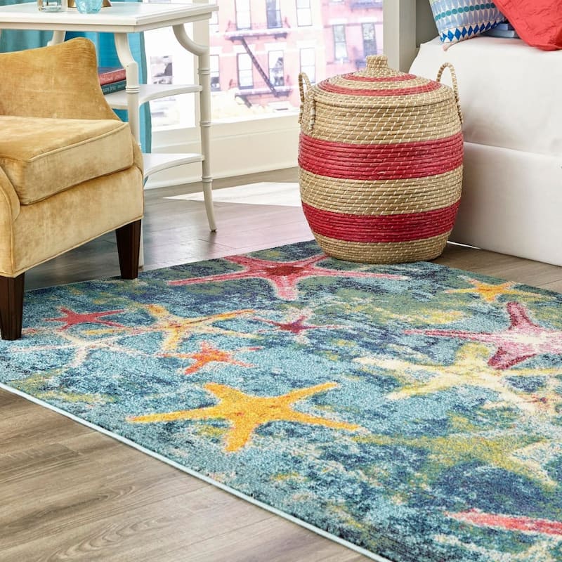 Novelty Cruxoit Collection Area Rug