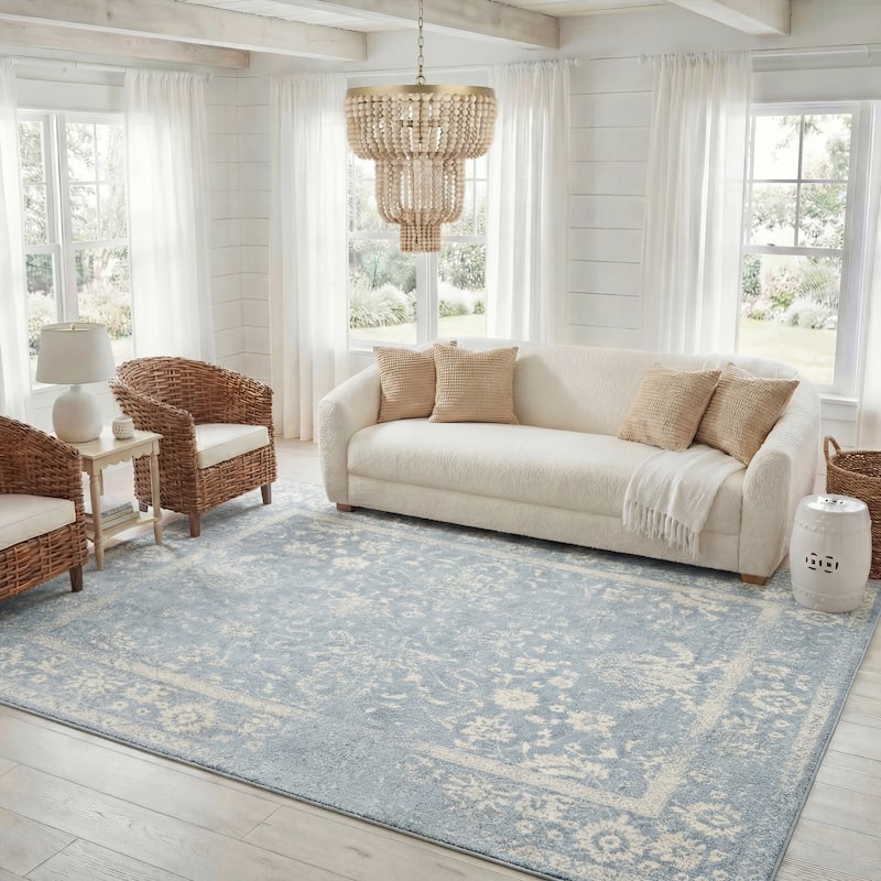 SAFAVIEH Adirondack Riin Rustic Shabby Chic Distressed Rug
