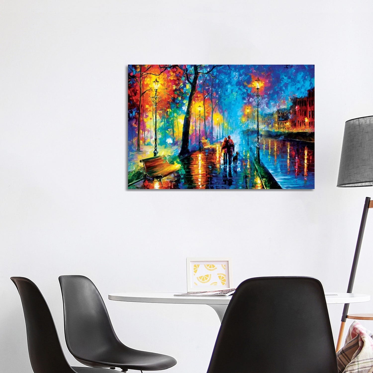 Icanvas Melody Of The Night By Leonid Afremov Canvas Print Overstock 12753404 The back detail of the dress is enhanced here. icanvas melody of the night by leonid afremov canvas print