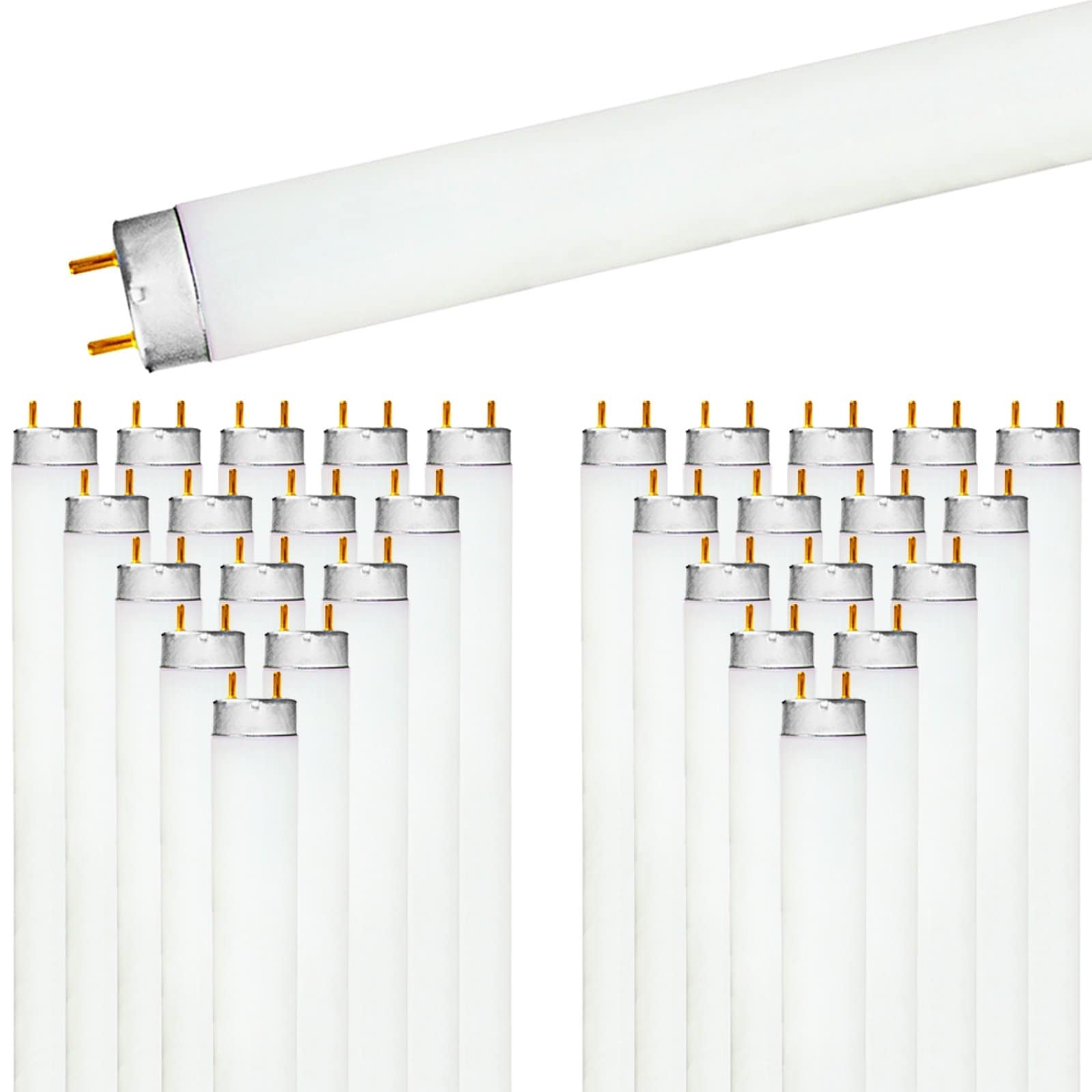 Luxrite (30 Pack) F32T8/841 32W 48 Inch T8 Fluorescent Tube 4100K Cool