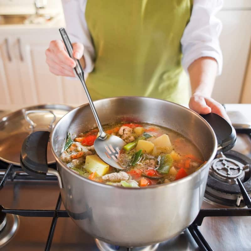 YBM Home Slotted Spoon, Extract Foods from Hot Water, 2413