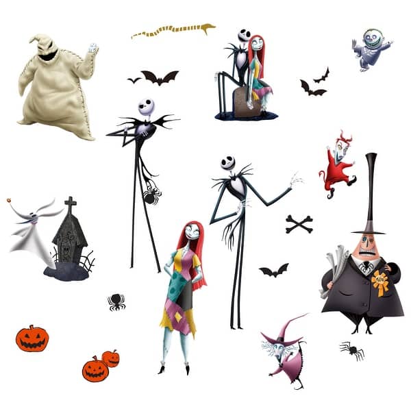 slide 2 of 4, The Nightmare Before Christmas Wall Decals by RoomMates