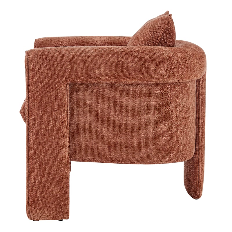 NPD Furniture Heidi Chenille Accent Arm Chair