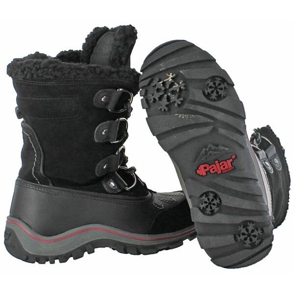 Shop Pajar Alina Women S Faux Shearling Snow Duck Boots Waterproof