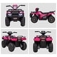 preview thumbnail 2 of 9, Electric Four Wheeler Kids Ride on Car - Pink