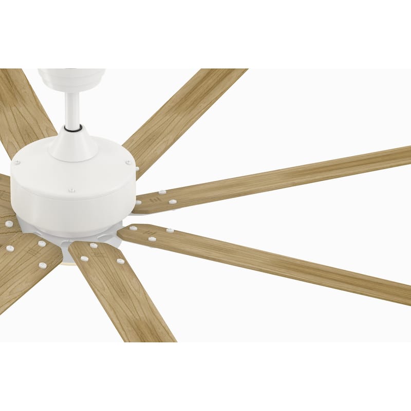 Levon Custom Indoor Ceiling Fan DC Motor - Matte White