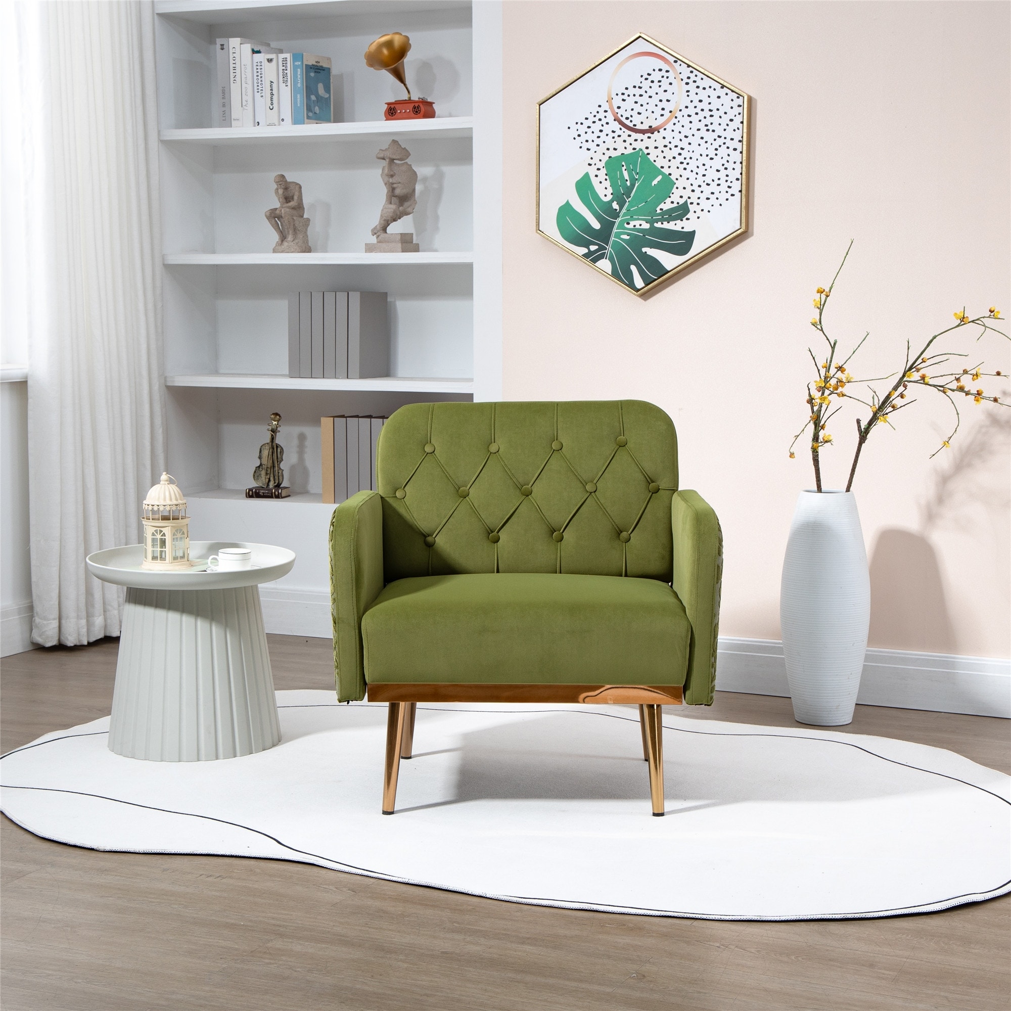 Comfortable velvet online chair
