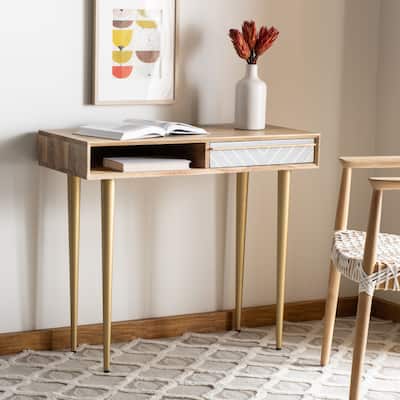 SAFAVIEH Raida Modern Glam Desk