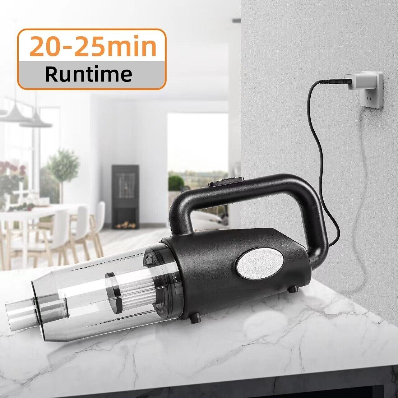 Buy Homesmart White and Gray Cordless Electric Spin Mop with 280ml