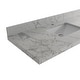 preview thumbnail 148 of 161, Willow Collection 48 in W x 22 in D x 36 in H Boston Single Bowl Sink Bathroom Vanity with Countertop