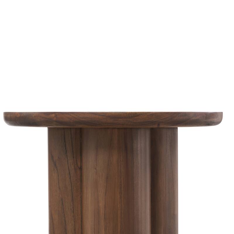 NPD Furniture Mayville Solid Wood Side Table
