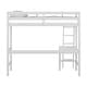 preview thumbnail 30 of 67, Hillsdale Caspian Wood Twin Loft Bed with Desk