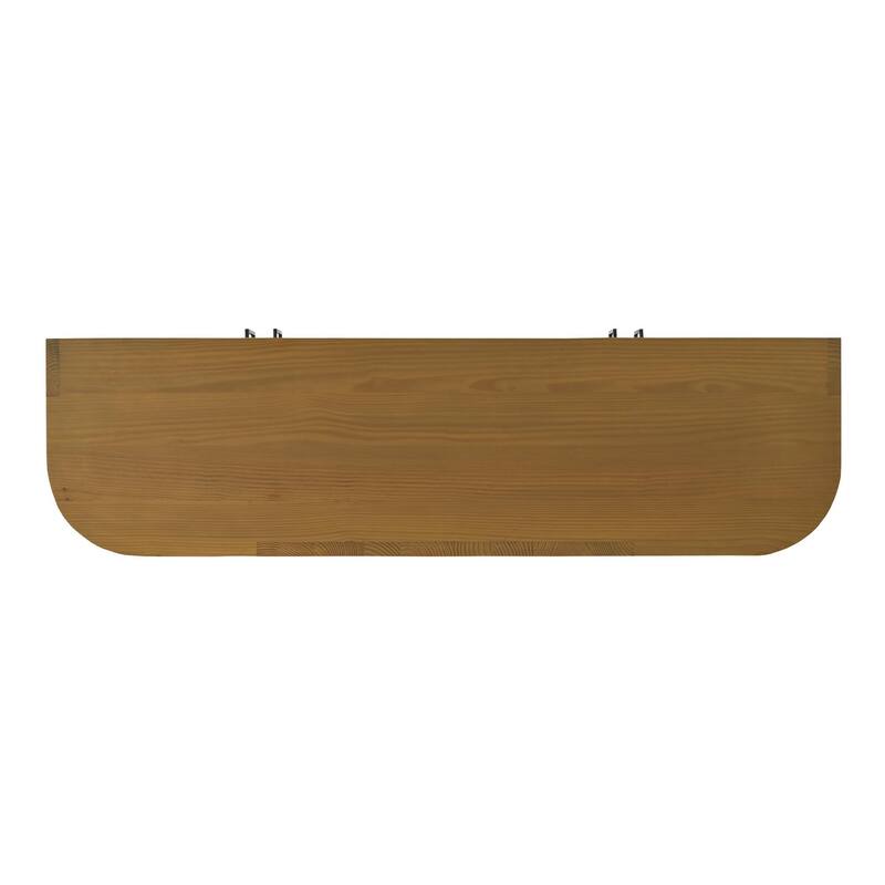 NADAAL STUDIOS Malachai, Sideboard With Pine Wood - 69.75"W x19"D x33.75"H