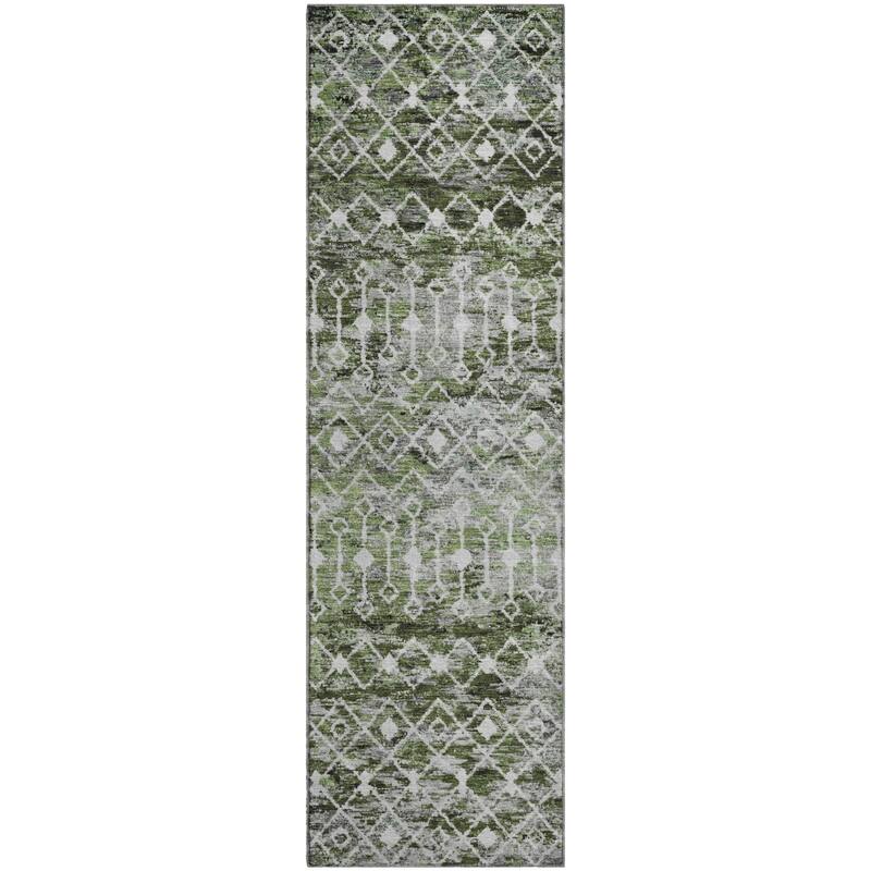 Premium Washable Super Soft Boho Trellis Mayfield Rug