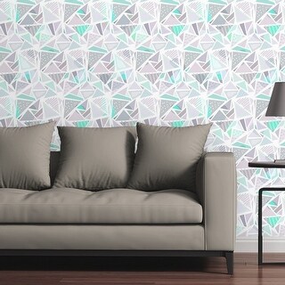 Shop Circle Art Group Removable Wallpaper Tile 80 S Diamonds