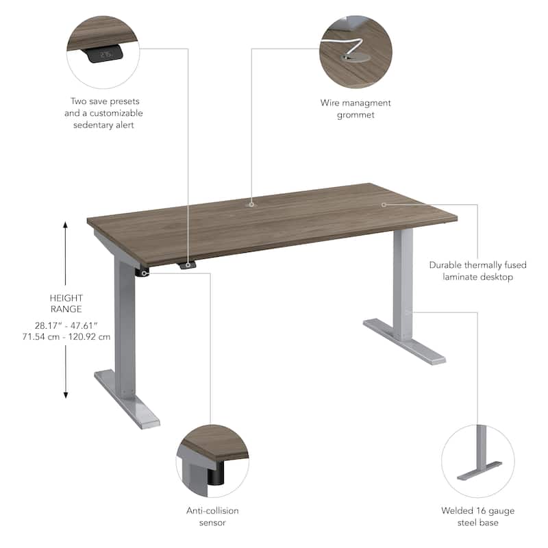 Bush Business Furniture Move 40 Series 60x30 Adjustable Standing Desk