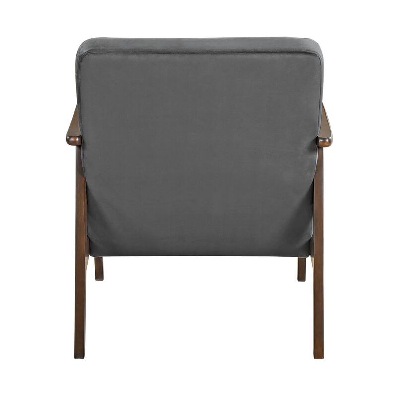 Woodside Velvet Accent Chair