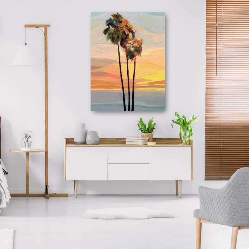 Sunset By Studio Arts Canvas Art Print