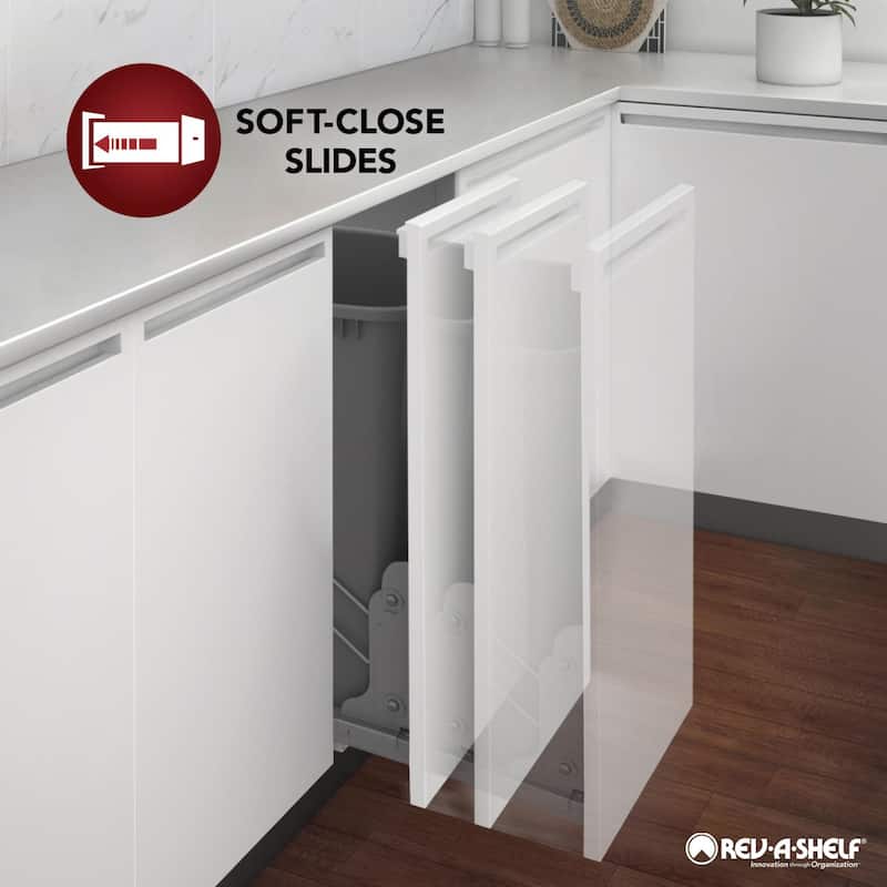 Rev-A-Shelf 447-BCSC-6C Wood Classics Soft Close 7-1/8"W Pull Out Base