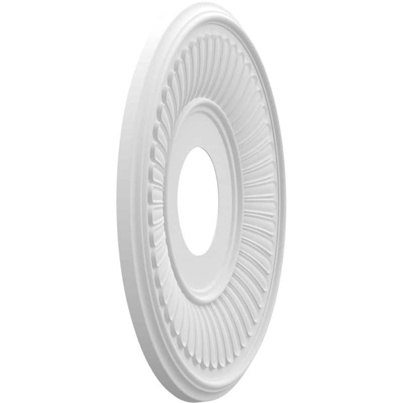 3 1/2" Inside Diameter - Berkshire Thermoformed PVC Ceiling Medallion