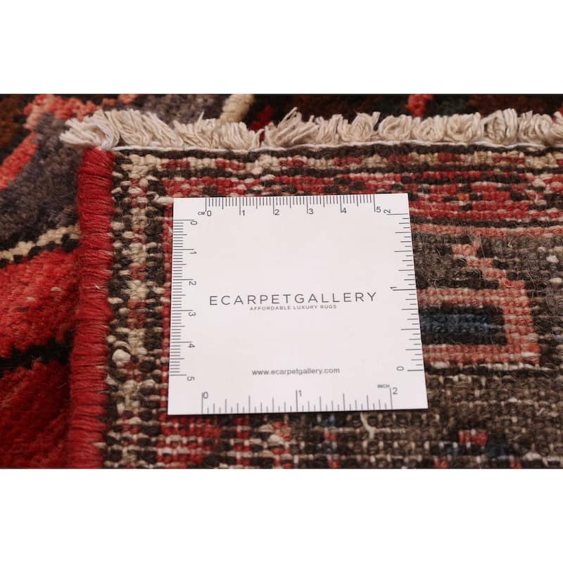 ECARPETGALLERY Hand-knotted Anadol Red Wool Rug - 3'7 x 10'4