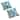 17-inch All-weather Outdoor Throw Pillows (Set of 2, Multiple Patterns)