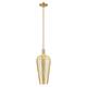 Option Mercury Deco Swirl Shade / Champagne Bronze