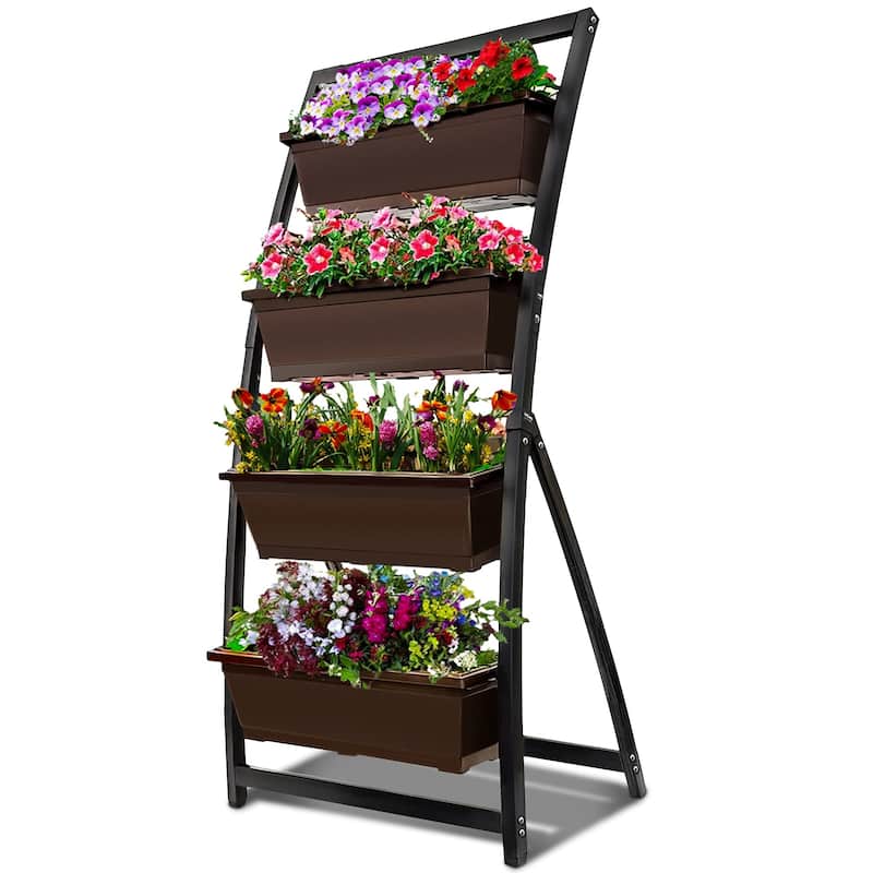 6Ft Raised Garden Bed Vertical Garden Freestanding Elevated Planter