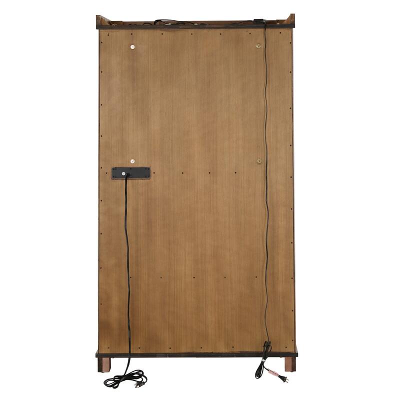 NoMad Bar Wine Storage Cabinet with Keys and LED Lights by iNSPIRE Q Classic