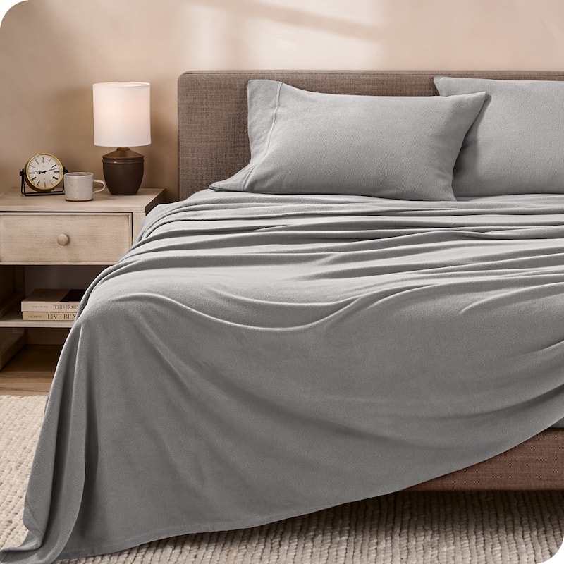 Bare Home Polar Fleece Deep Pocket Sheet Set