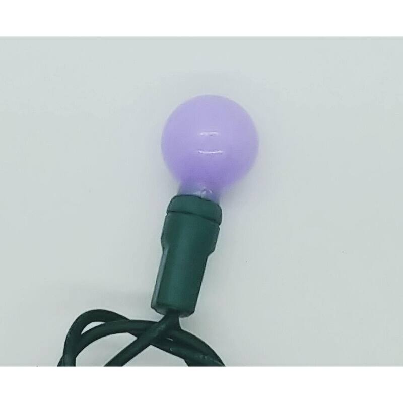 Purple Glow LED Set of 35 Lights Light String